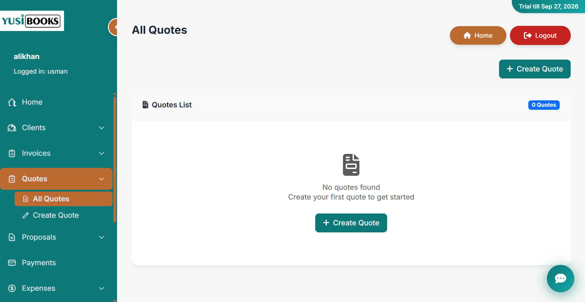 YusiBooks quotes list